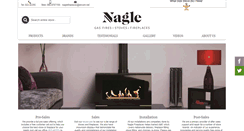 Desktop Screenshot of naglefireplaces.com