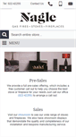 Mobile Screenshot of naglefireplaces.com